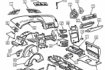 1990 - 1996 Corvette Dash Assembly